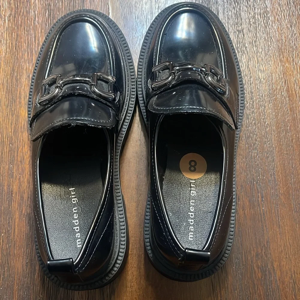 Steve Madden Platform Loafer Black Madden Girl Grunge Festival Punk Whimsigoth
